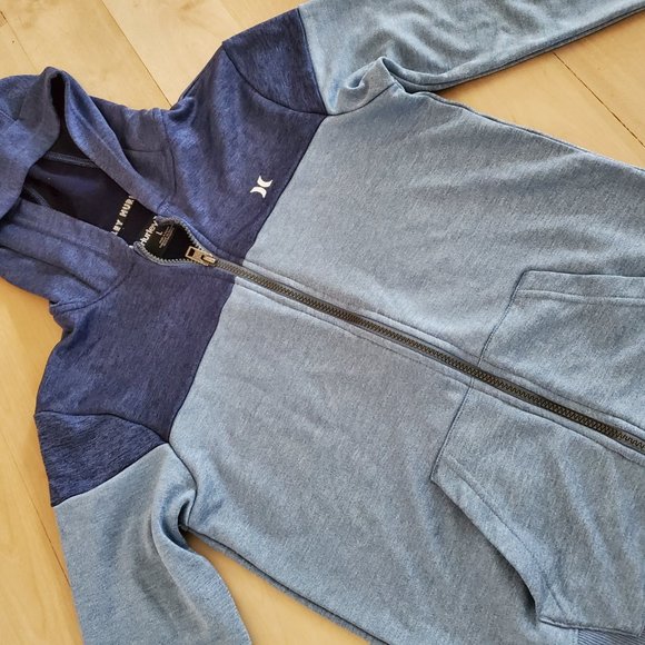 Hurley youth size L zip up hoodie. - Picture 2 of 5